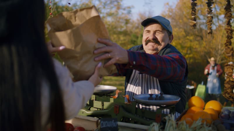 Local fruit vendor